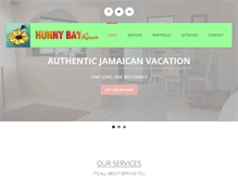 Tablet Screenshot of hunnybay.com